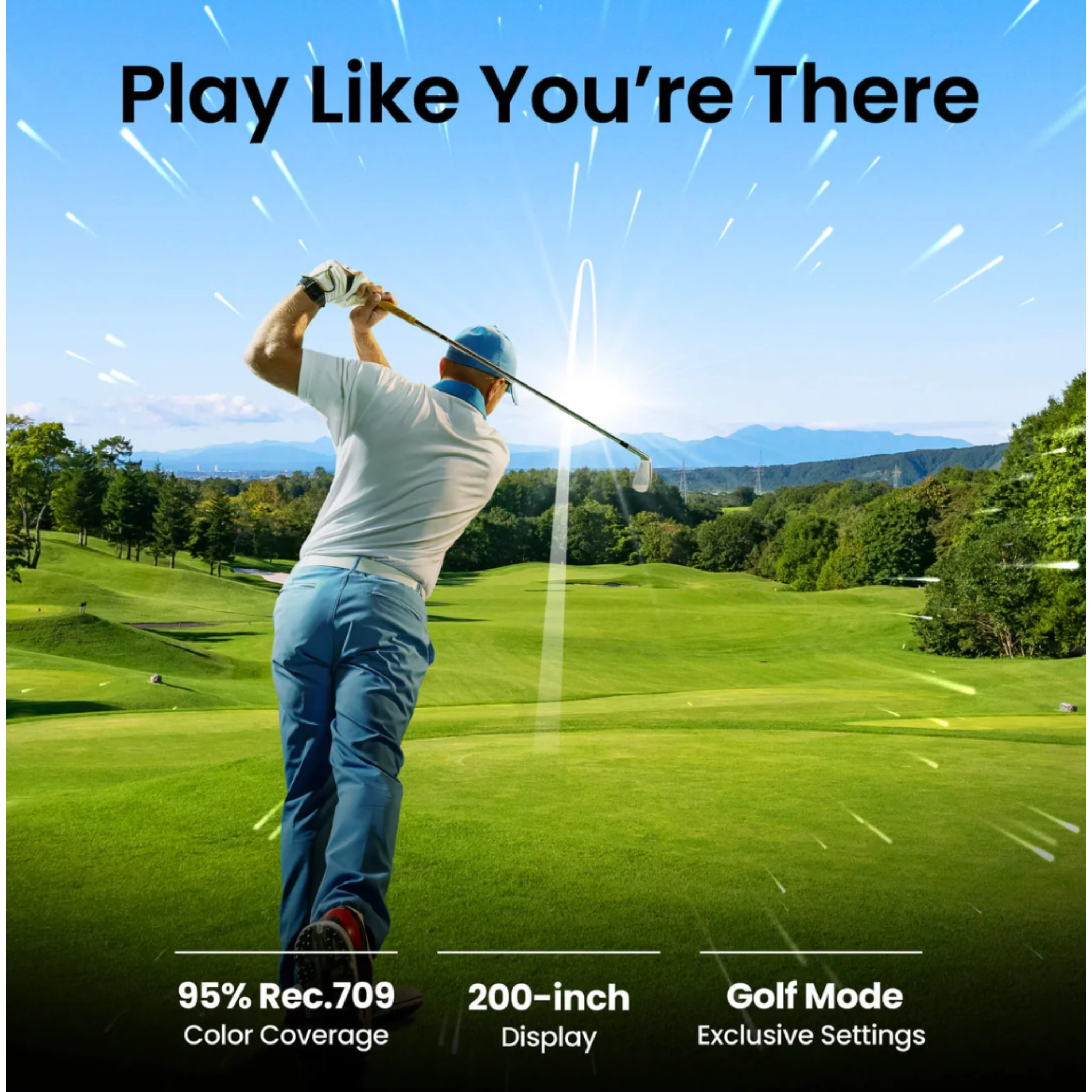 BenQ AK700ST 4000-Lumen 4K Short Throw Golf Simulator Projector