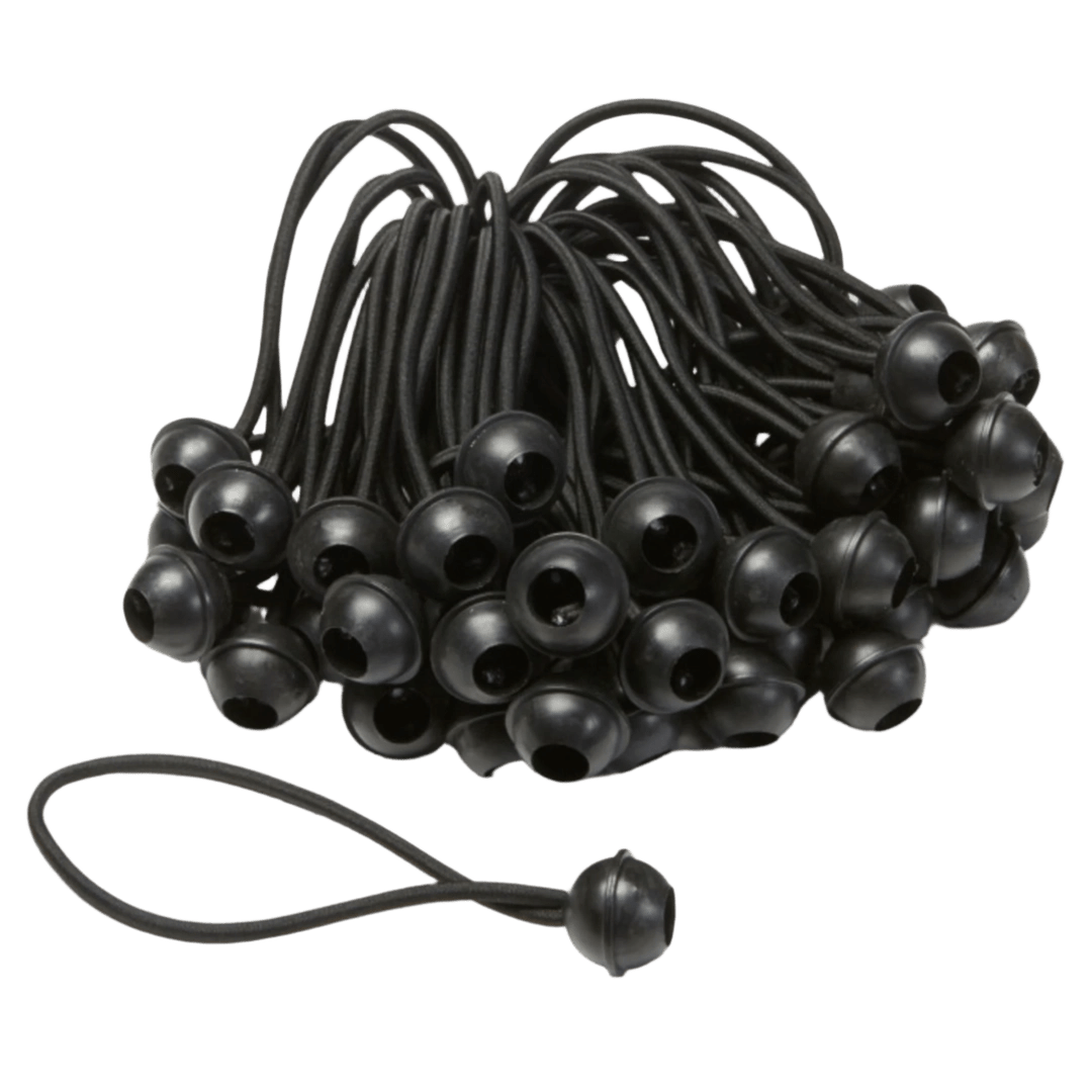 Carl's Place 6-inch Black Ball Bungees each