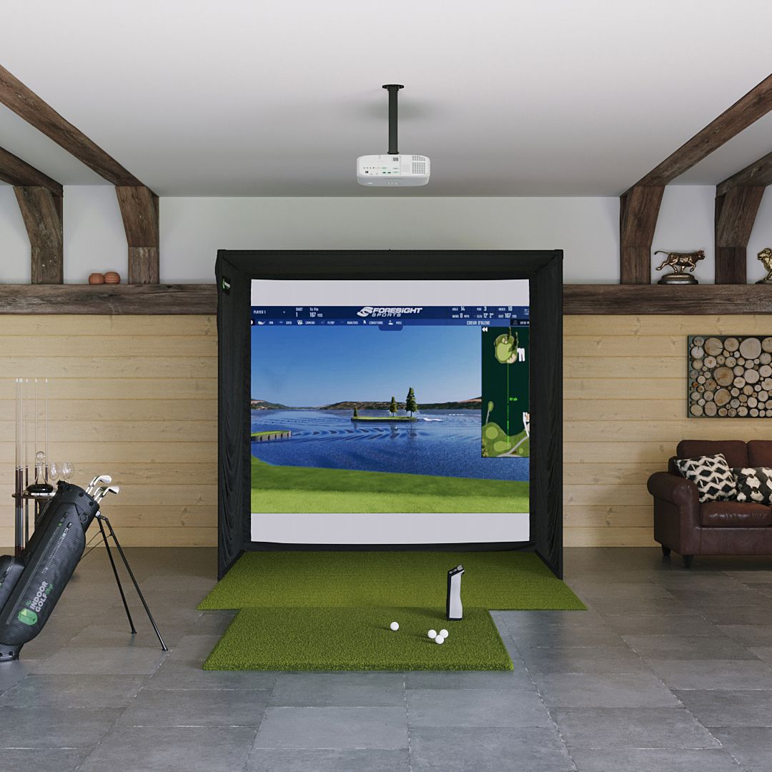 Foresight Sports GCQuad SIG8 Golf Simulator Golf Simulator Foresight Sports Fairway Series 5' x 5' None