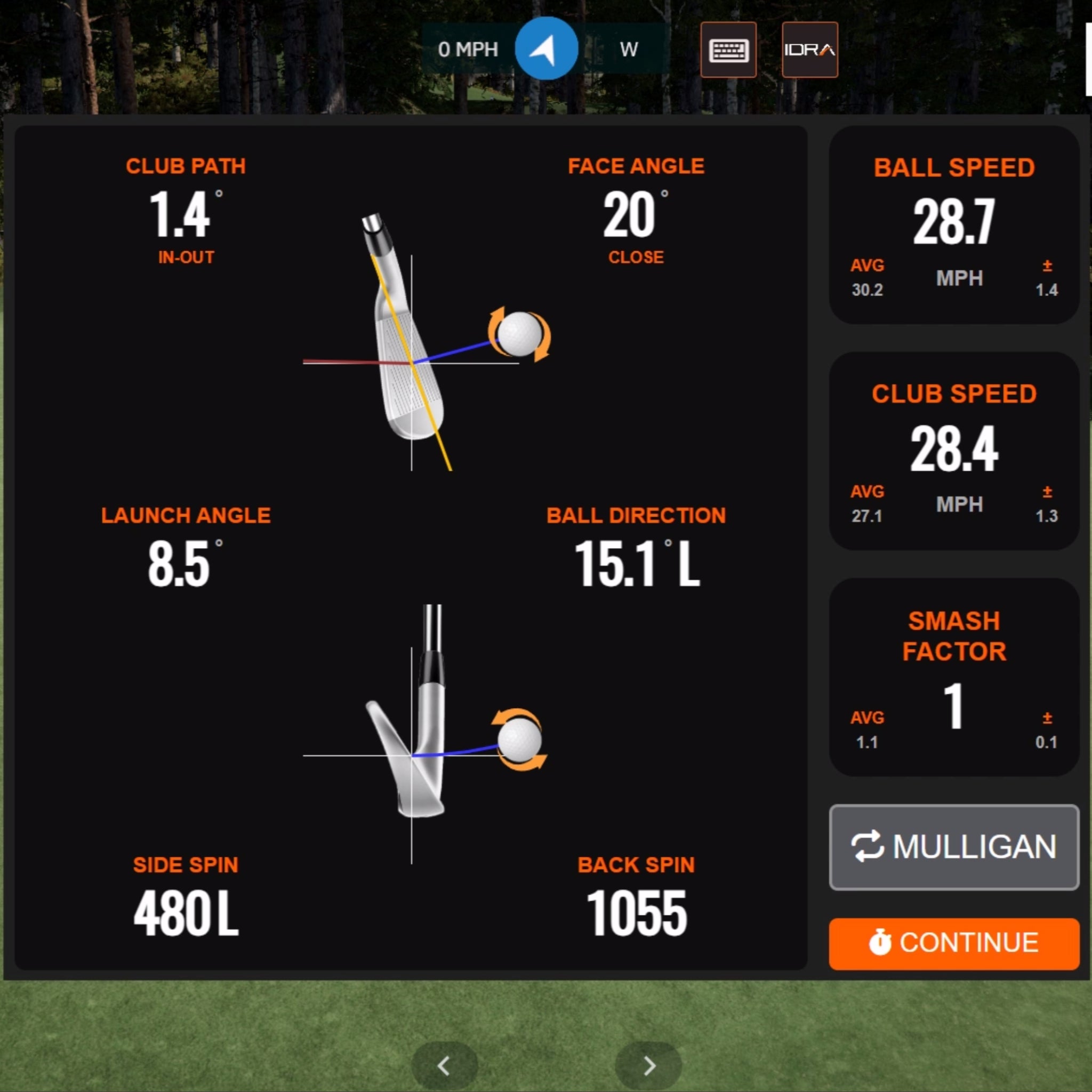 GolfIN IDRA II Launch Monitor