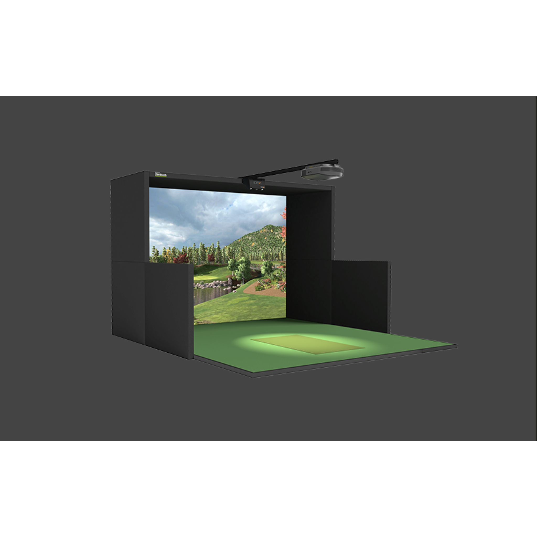 SimBooth Golf Enclosure