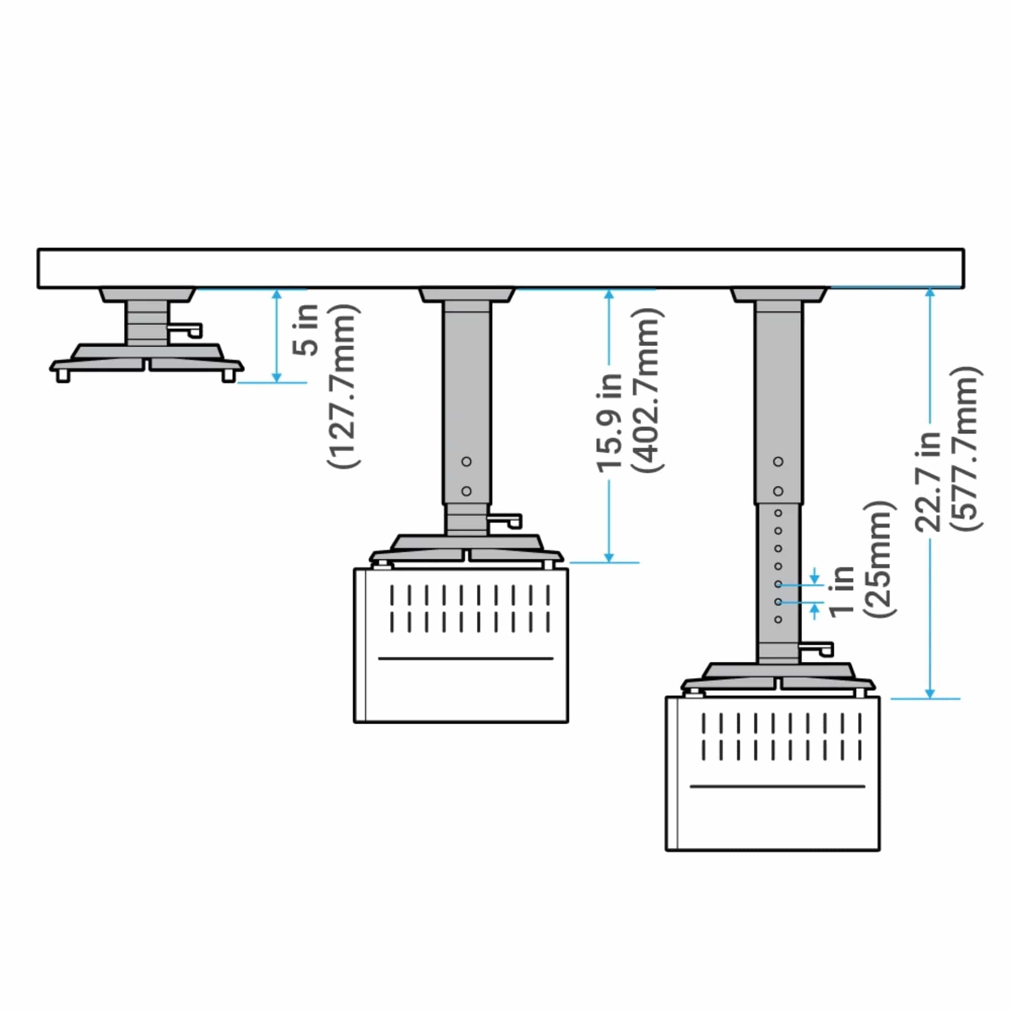 BenQ Projector Mount BenQ CM00G3 Universal Ceiling Mount