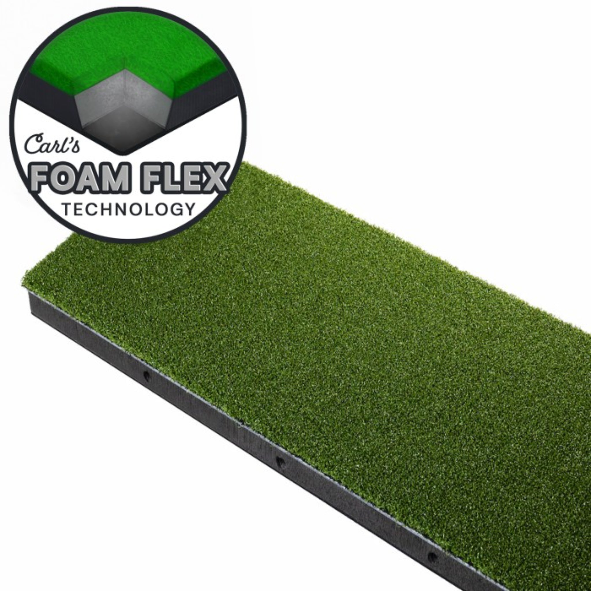 Carl's HotShot Hitting Strip - Foam Divot Strip