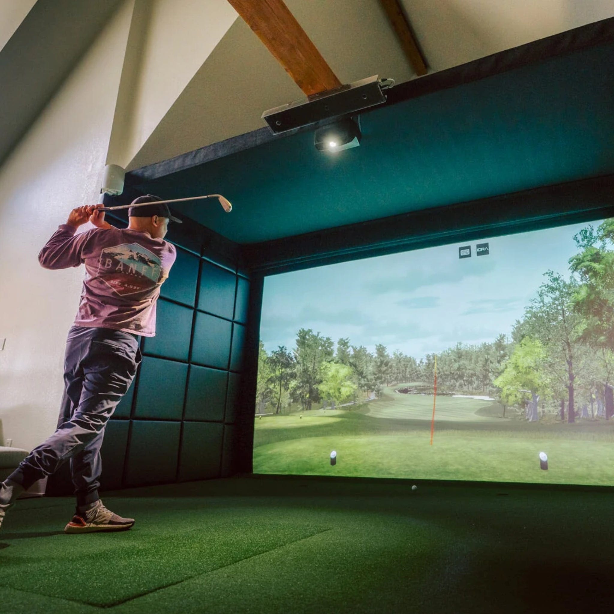 SIGPRO Golf Simulator Wall Padding