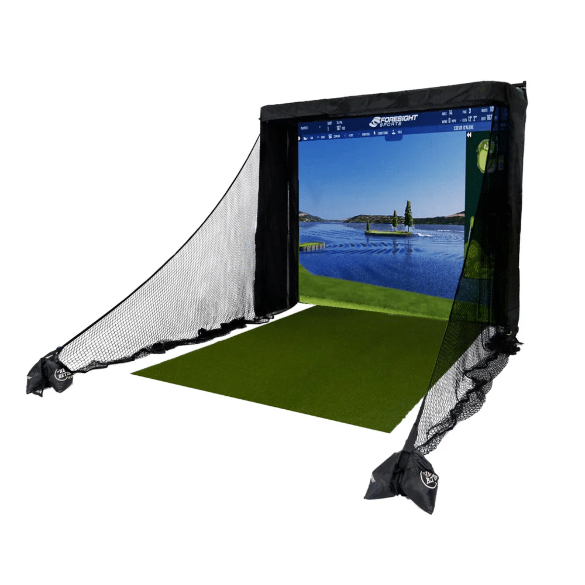 The Net Return Golf Enclosures The Net Return Golf Simulator Bay