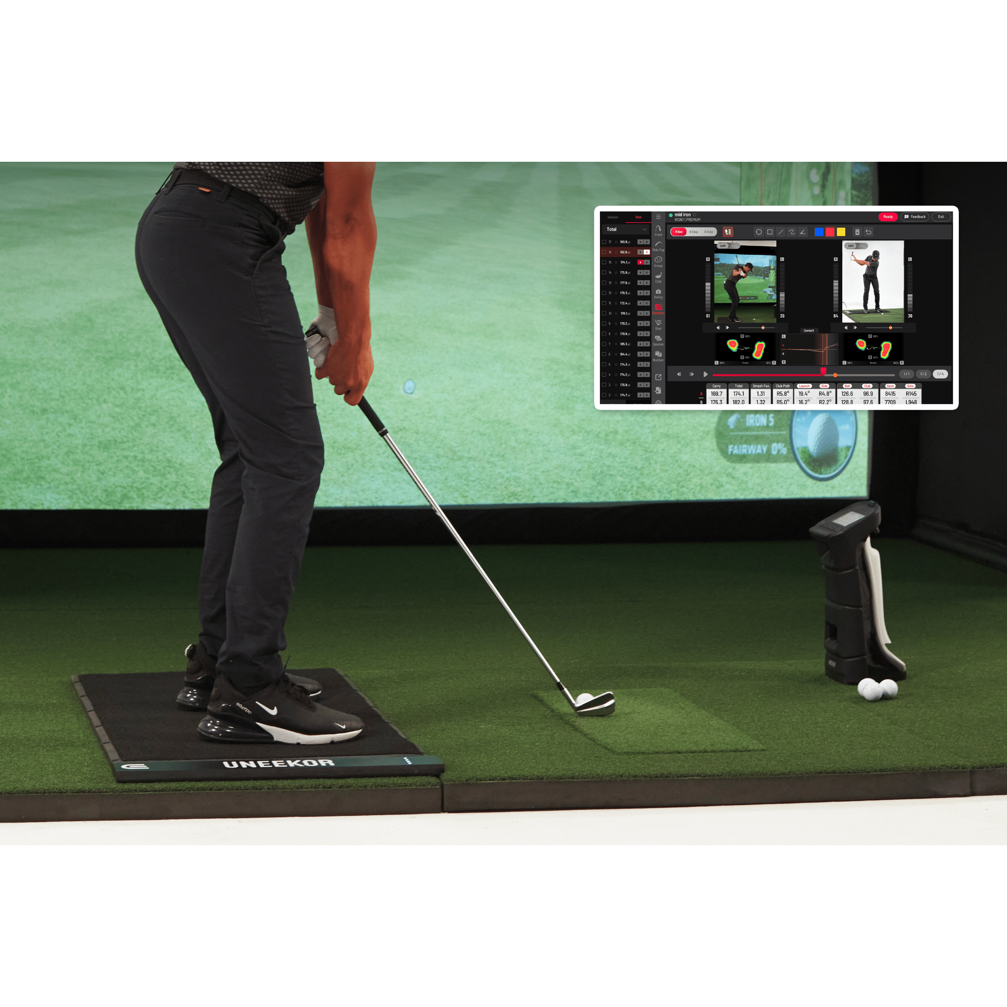 Uneekor Golf Swing Camera Uneekor Performance Optix Bundle