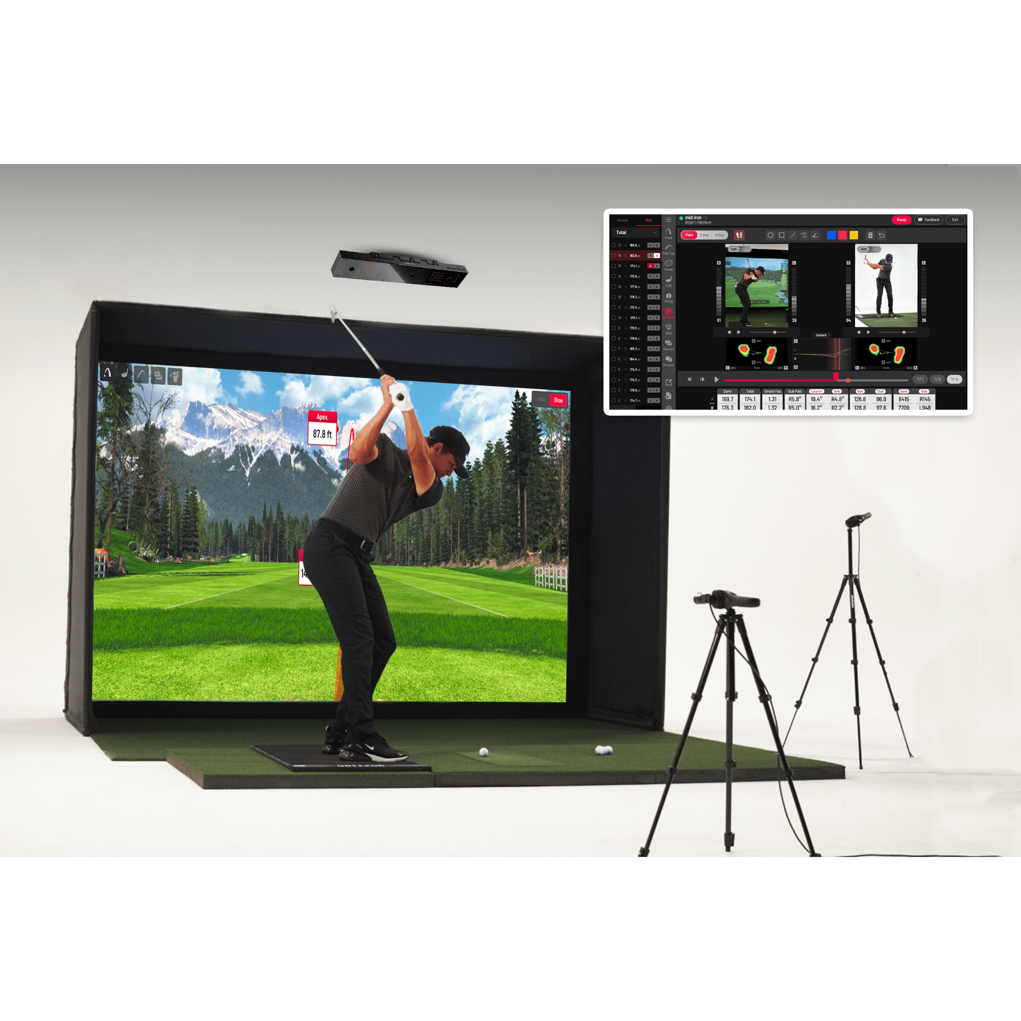 Uneekor Golf Swing Camera Uneekor Performance Optix Bundle