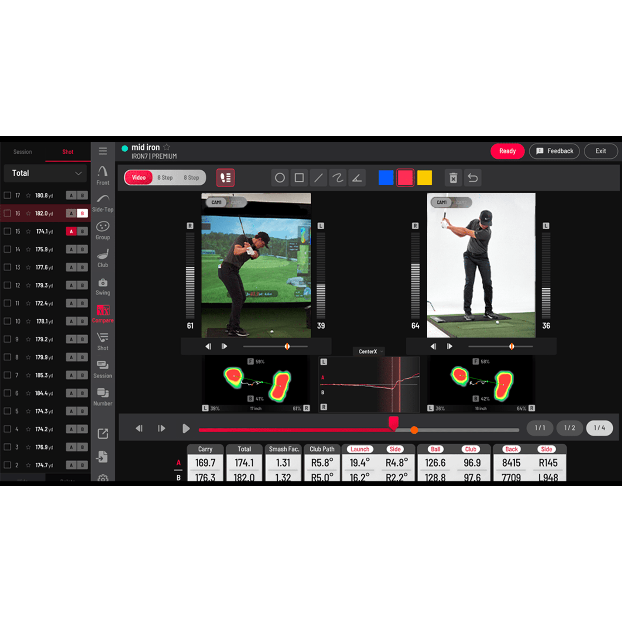 Uneekor Golf Swing Camera Uneekor Performance Optix Bundle